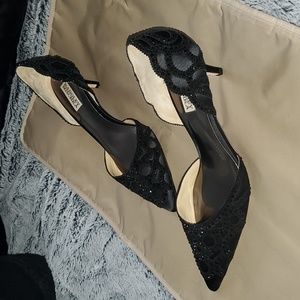 Badgley mischka ginny kitten heel